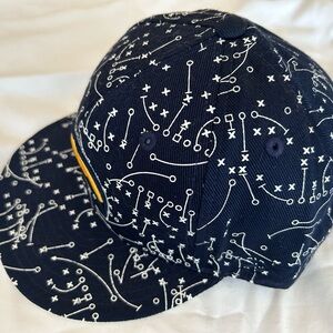 Reebok Chargers Dark Blue Run Play Hat with White and Yellow Design